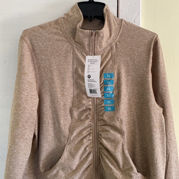 Nude Full Zip Mock Neck Jacket New With Tags - Picture 2 of 12